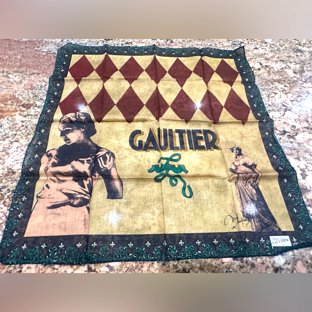 Jean Paul Gaultier *RARE* handkerchief/bandana NWT